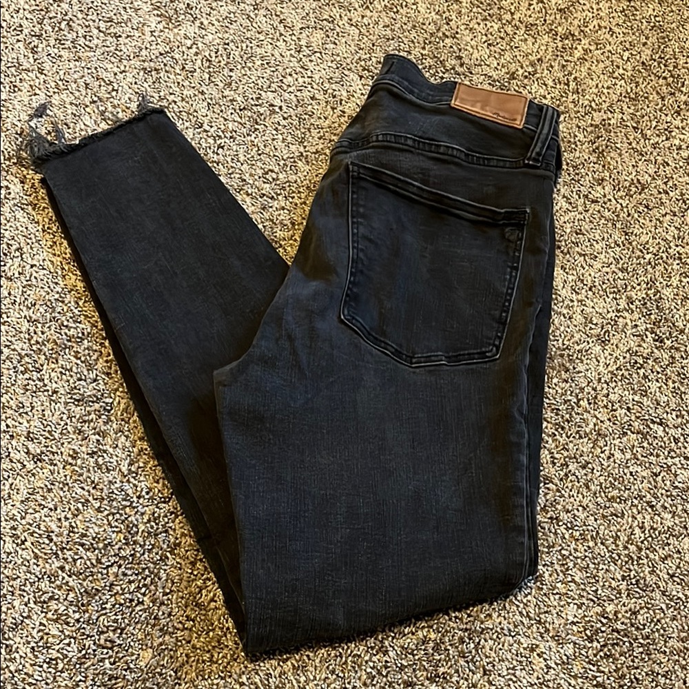 Madewell high-rise Black Denim Jeans size 31